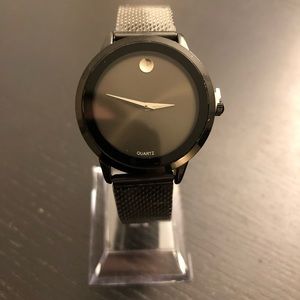 Women Watch Stainless Steel Quartz Vintage Black Color Brand New For Women’s